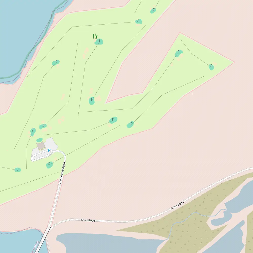 Queenscliff Golf Club Hole 4 map
