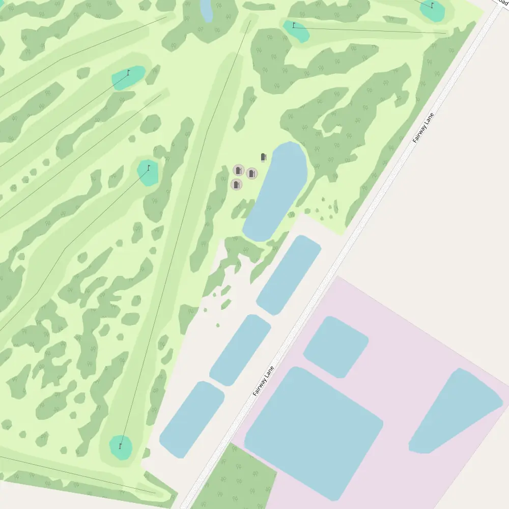 Snake Valley Golf Club Hole 15 map