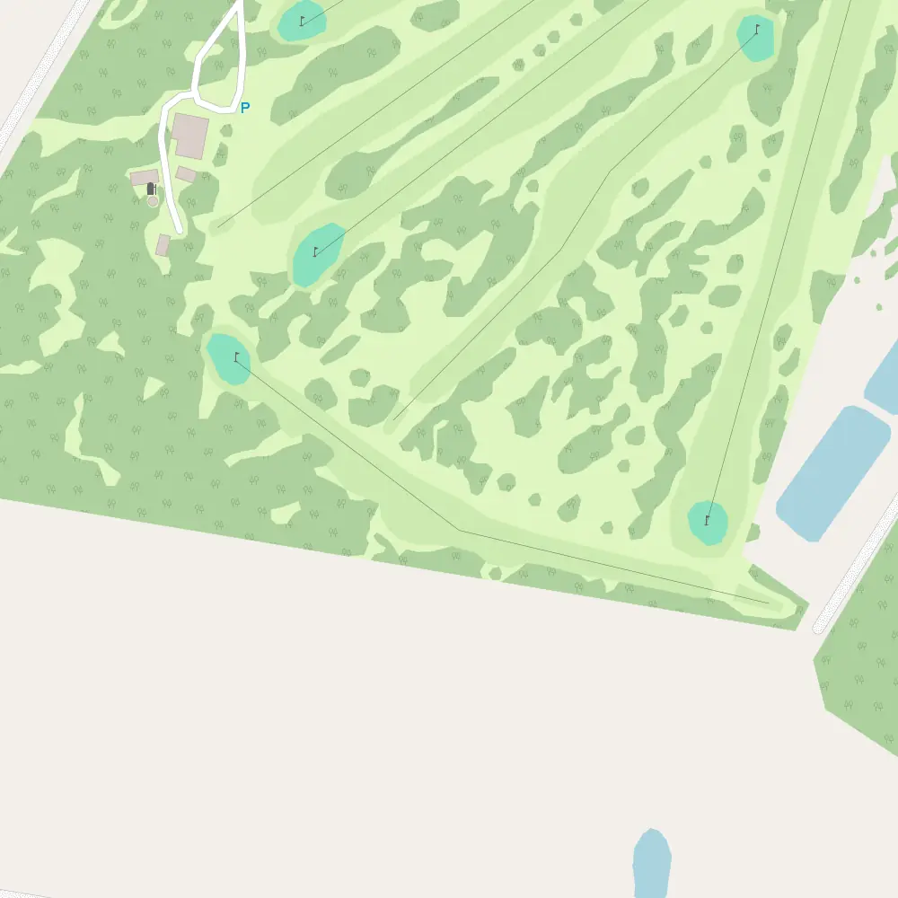 Snake Valley Golf Club Hole 16 map