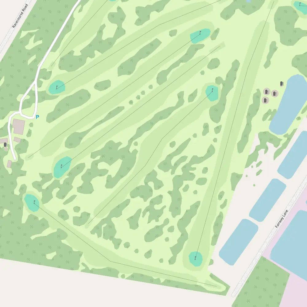 Snake Valley Golf Club Hole 17 map