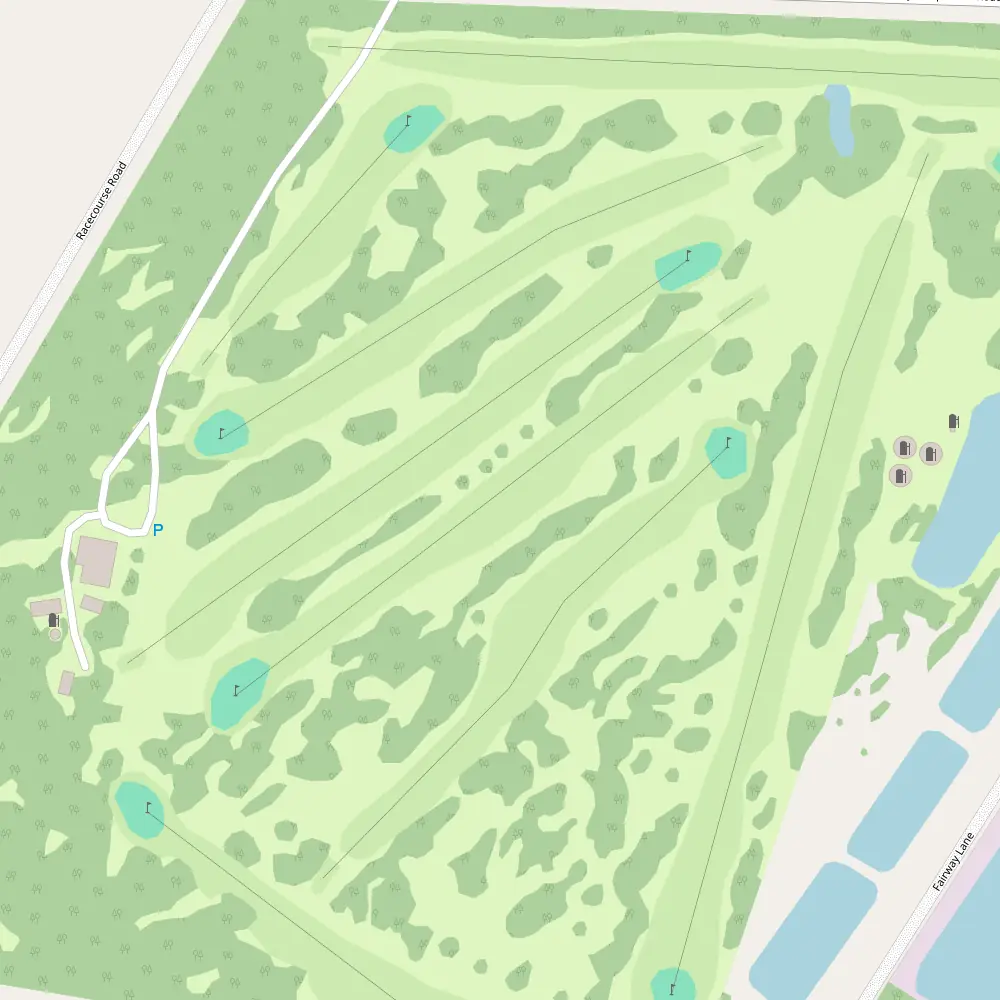 Snake Valley Golf Club Hole 18 map