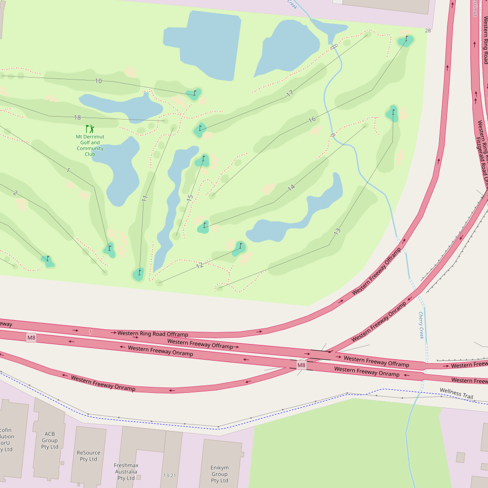 Sunshine Golf Club Hole 12 map