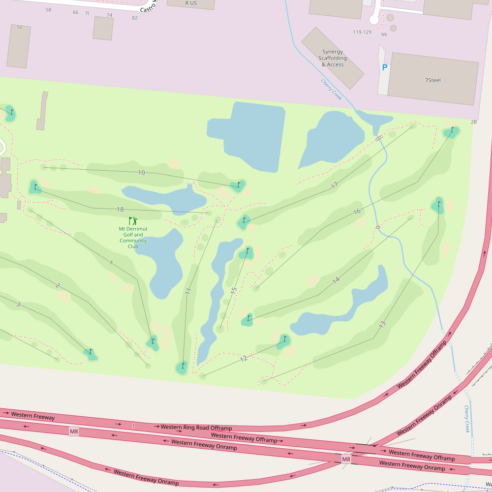 Sunshine Golf Club Hole 15 map