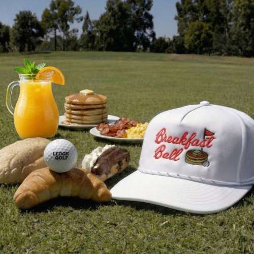 Breakfast Ball golf Hat